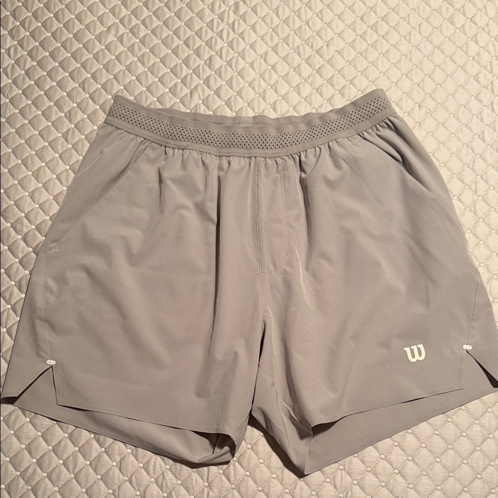 Wilson Tan Athletic Shorts